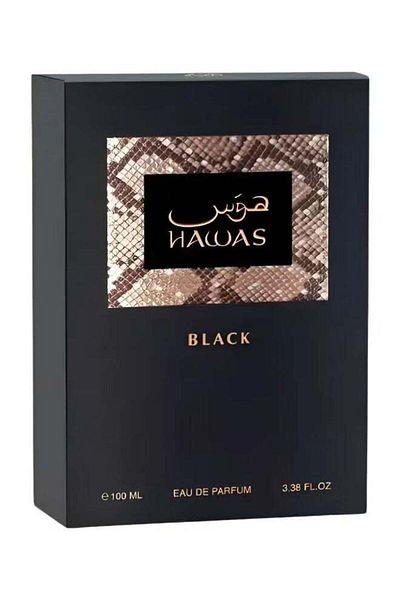 Rasasi عطر حواس بلاك او دي بارفان 100 مل