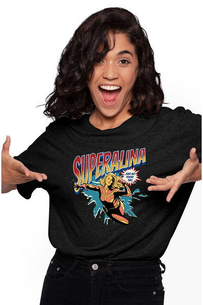 StoryGift Romania Tricou Femei Super Alina, Supererou Sunt Aici Pentru Tine, ...