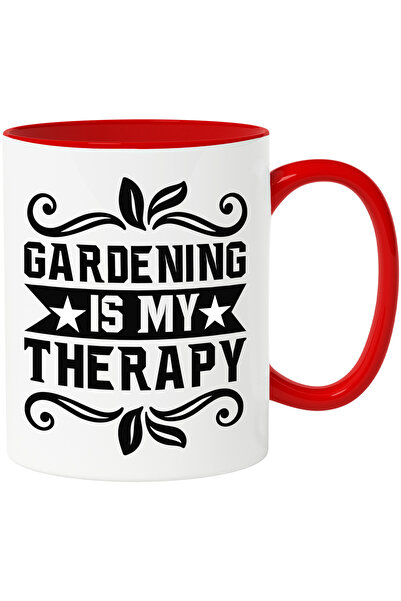 StoryGift Romania Cana Cu Textul "gardening Is My Therapy" - Gradinaritul E T...