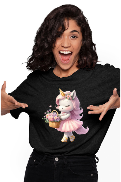 StoryGift Romania Tricou Femei Cu O Carte Deschisa Si Cu Multe Flori, Ilustra...