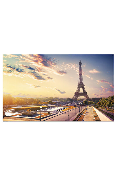 StoryGift Romania Tablou Canvas Trocadero Si Turnul Eiffel, Paris, Franta, Vara, Gradina, Trocadero 4789