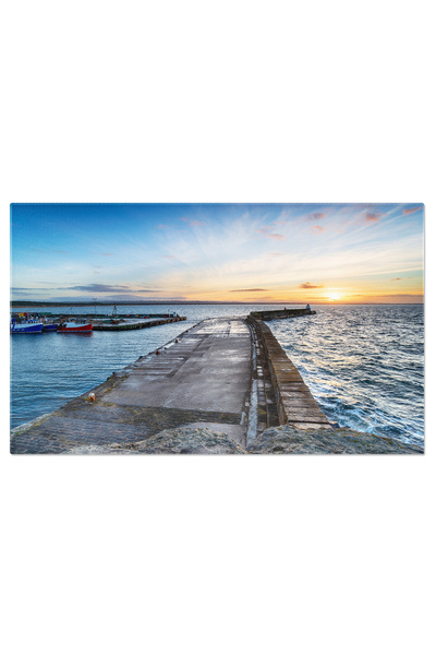 StoryGift Romania Tablou Canvas Apus La Burghead, Burghead, Elgin, Morray, Ch...