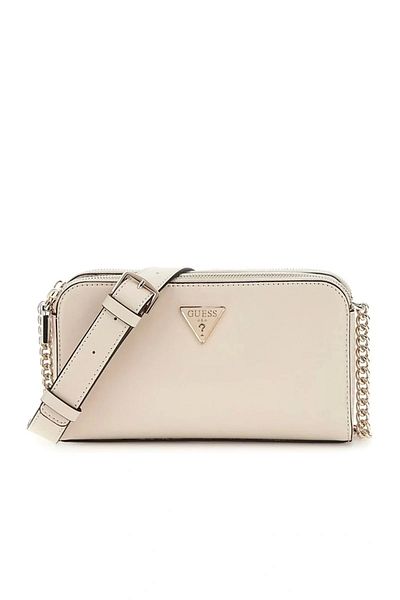 Guess Daryna Status Crossb Women's Ecru Crossbody Bag Hwvg9493120-Bon