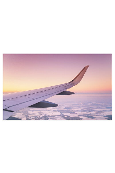 StoryGift Romania Tablou Canvas Compozitie Cu Aeronave Avion, Aripa, Calatori...