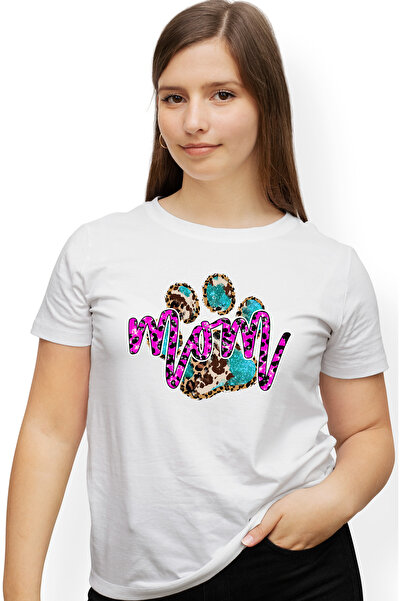 StoryGift Romania Tricou Femei Cu Mesajul "mom", Caine, Animal De Companie, I...