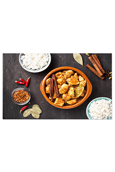 StoryGift Romania Tablou Canvas Deliciosul Tikka Masala De Pui O Bucatarie In...