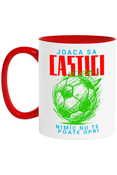 StoryGift Romania Cana Cu Minge Fotbal Abstract Sport In Echipa Sanatate Joac...