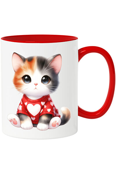 StoryGift Romania Cana Cu O Pisicuta Serioasa | Ilustratie | Poarta O Bluza C...