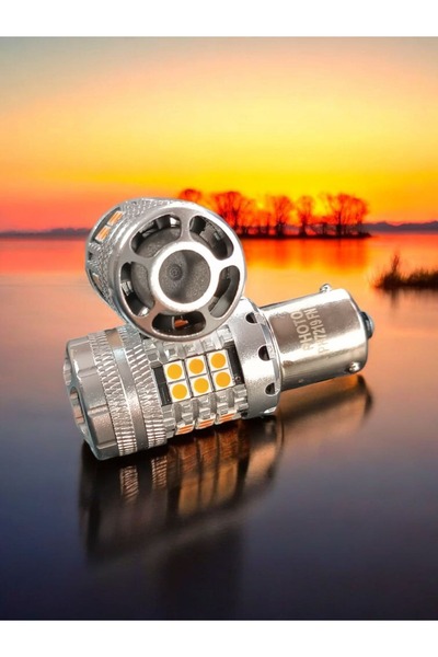 Photon AMERİKAN PARK İÇİN UYUMLU FANLI SİNYAL LEDİ TURUNCU TEK DUY 7219FN NA ...