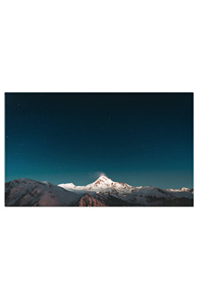 StoryGift Romania Tablou Canvas: Noaptea Stralucitoare - Cer Stele, Munte, Ge...