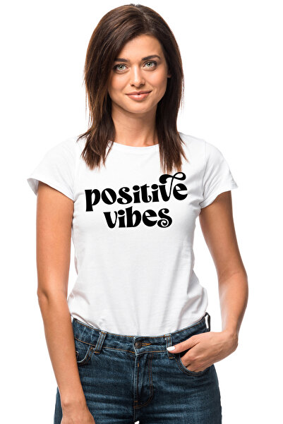 StoryGift Romania Tricou Femei Pentru Cei Care Incearca Sa Fie Cat Mai Pozitivi Cu Imprimeu Pe Fa Wht_l