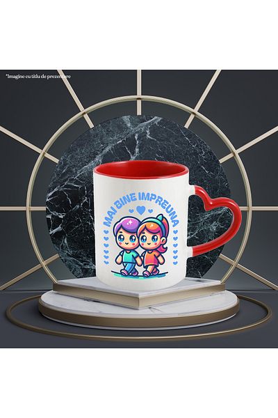StoryGift Romania Couple Mug Video Games Text Better Together Love, 330ml, Ceramic with Handle, With,STG.