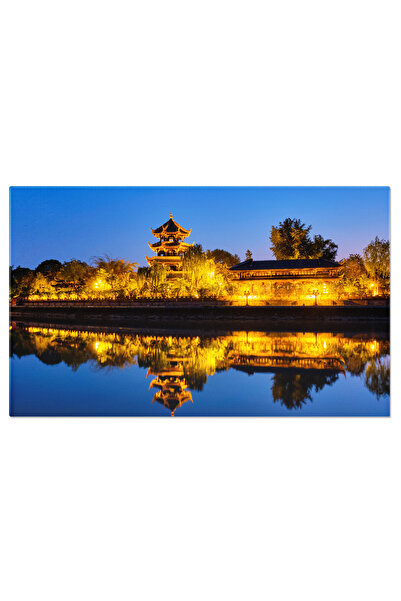 StoryGift Romania Tablou Canvas - Podurile Chinei - Arhitectura Traditionala ...