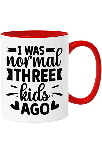 StoryGift Romania Cana Cu Inimioare Si Mesajul Amuzant "am Fost Normal Acum 3...