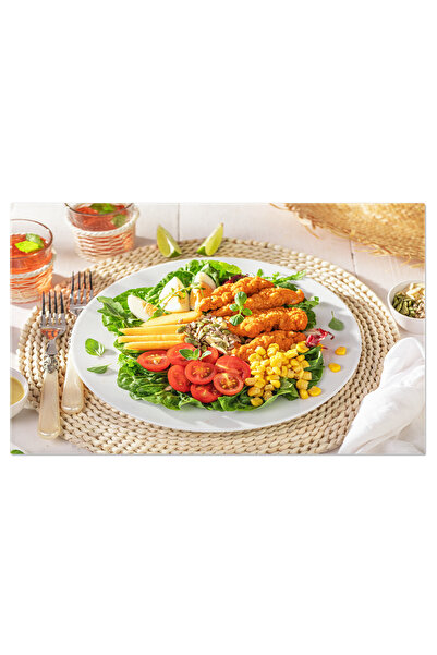 StoryGift Romania Tablou Canvas Salata Delicioasa Cu Sos De Mustar Si Lamaie ...