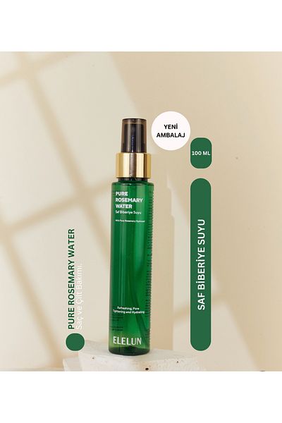 elelun Rosemary Water Pure Hair Tonic with Anti-Shedding and Fast Hair Growth Effect 100 ml
