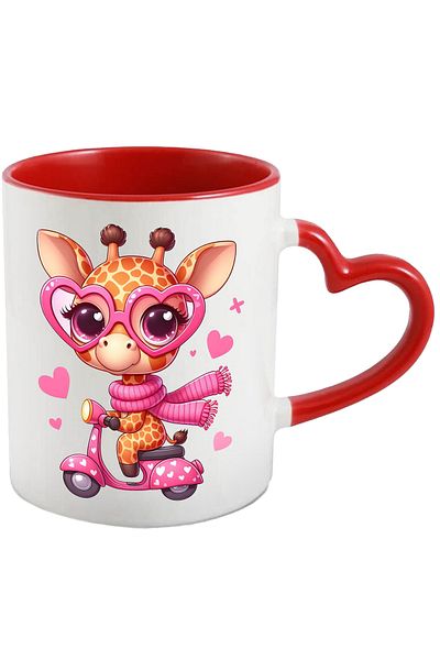 StoryGift Romania Mug - Pink - Ceramic