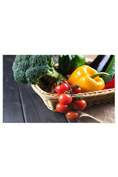 StoryGift Romania Tablou Canvas Perspectiva Detaliata A Legumelor De Sezon Pr...