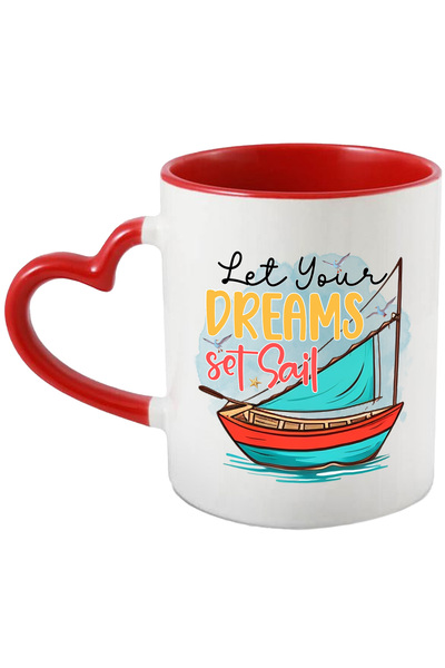 StoryGift Romania Cana cu mesajul "Let your dreams set sail", vara, vacanta, ...