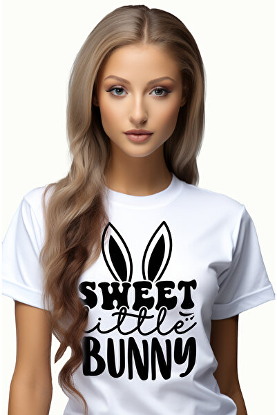 StoryGift Romania Tricou Femei Cu Mesajul In Engleza "sweet Little Bunny" - I...