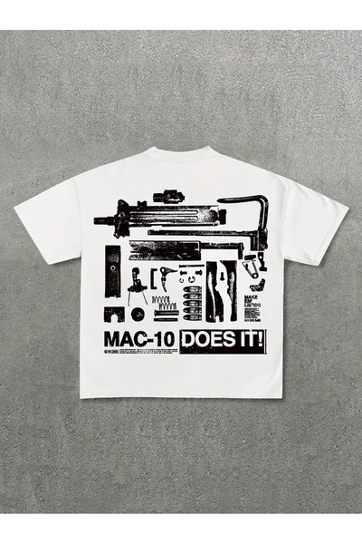 bellanova Μπλουζάκι με γραφικό τύπωμα αποσυναρμολόγησης όπλων για άνδρες