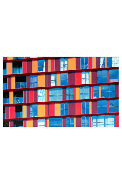 StoryGift Romania Tablou Canvas - Detalii Arhitectonice Din Rotterdam: Ferest...