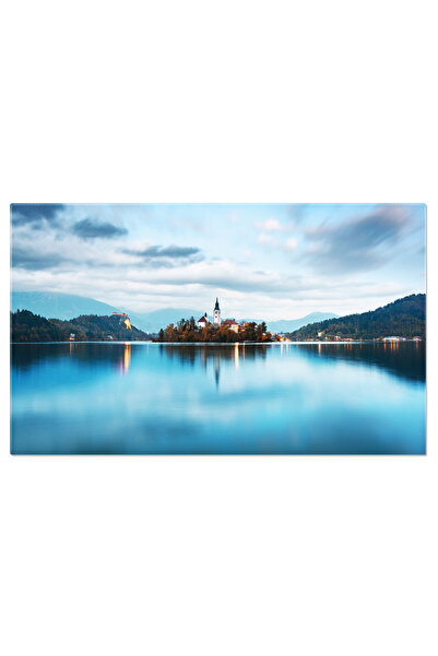 StoryGift Romania Tablou Canvas Cu Lacul Mirific Din Slovenia - Slovenia, Lac...