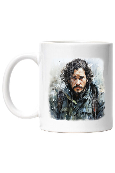 StoryGift Romania Cana Cu Kit Harington, Actor, Celebritate, Ploaie, Ghiozdan...