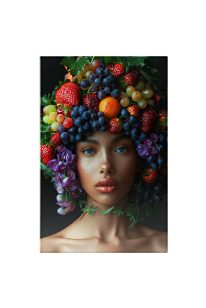 StoryGift Romania Tablou Canvas Coronita De Fruncte Delicioase Capsuni Strugu...