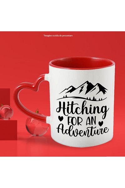 StoryGift Romania Mug with mountain landscape for those who love adventure in nature with a message in English, With ,STG.