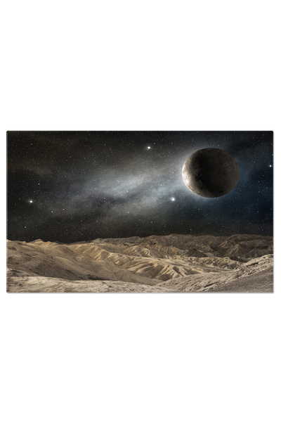 StoryGift Romania Tablou Canvas - Peisaj Desertic: Cerul Instelat, Natura Sal...