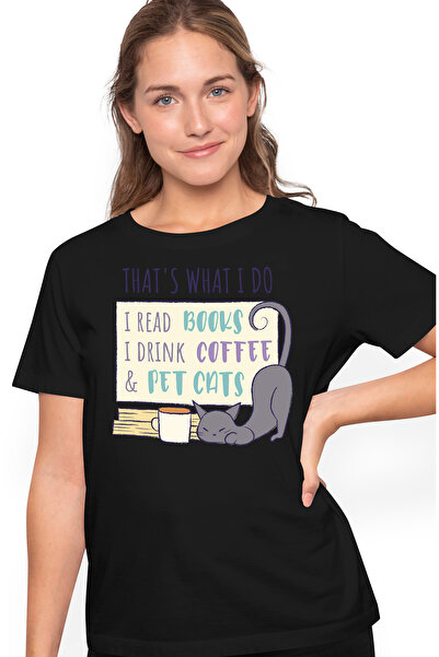 StoryGift Romania Tricou Femei Cu Pisica Dormind, Text In Engleza That's What...