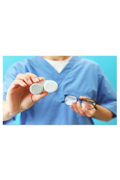 StoryGift Romania Tablou Canvas: Focar Si Precizie, Finger, Lens, Vision, Optometry, Healthcare