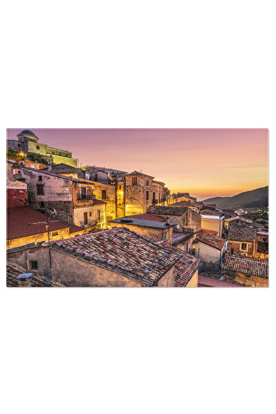 StoryGift Romania Tablou Canvas Cu Arhitectura Cosenza, Italia - O Calatorie ...