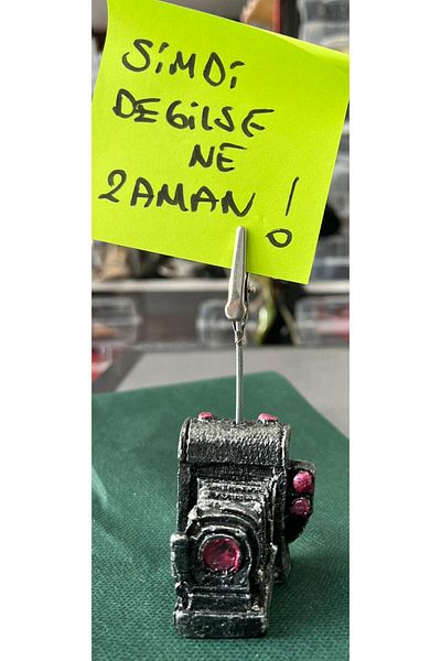 EREN Photo Camera Polyester Paper Holder Note Holder-Very Stylish-Cute Mini Send Message to Loved Ones