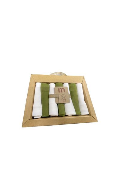 Akface Newborn Baby and Child Organic Cotton Socks and Mouth Wipes Set