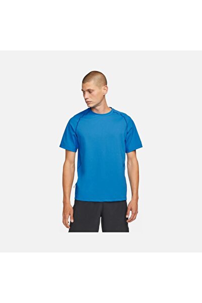 Nike Μπλουζάκι M Nk Dfadv Aps Top Ss μαύρο με λαιμόκοψη Dq4818-454