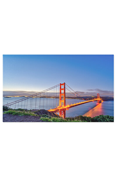 StoryGift Romania Tablou Canvas Podul Golden Gate In San Francisco, Arhitectu...