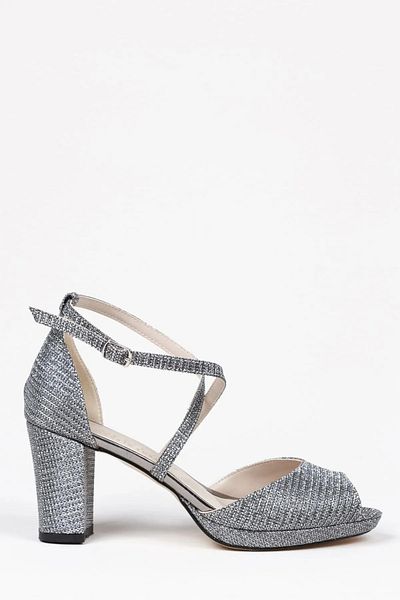Satenora Arven Smoked Thick Heeled Shoes