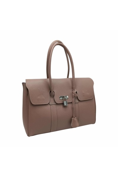 EVoStyle Geantă Damă Piele Naturală EVoStyle S165-Lock, 35 x 25 x 17 cm, Culo...
