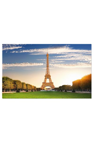 StoryGift Romania Tablou Canvas Champs De Mars Turnul Eiffel In Fundal Paris, Franta, Champs De Mars, Turism, Arh