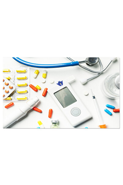 StoryGift Romania Tablou Canvas - Controlul Glicemiei: Sanatate Si Diabet