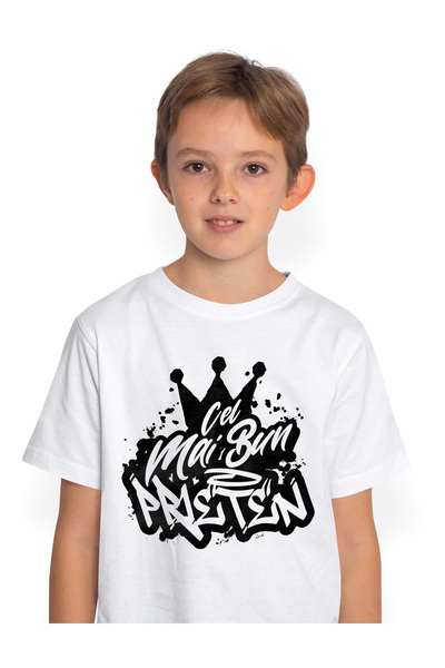 StoryGift Romania Tricou Copii Baieti Pentru Cel Mai Bun Prieten, Apreciere, ...