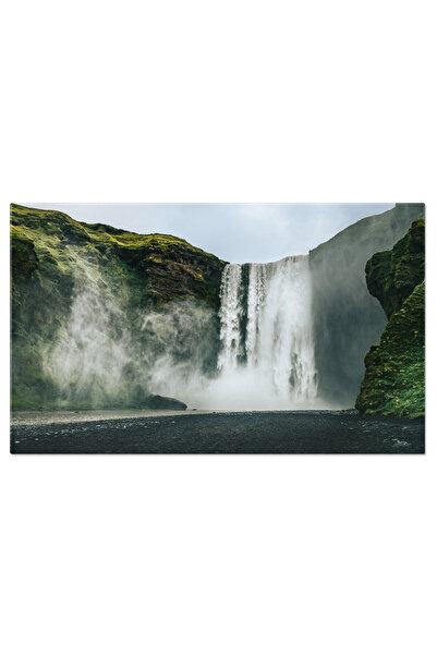 StoryGift Romania Tablou Canvas: Cadere Impresionanta A Apei In Canion, Peisa...