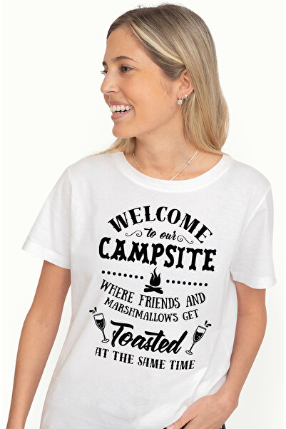 StoryGift Romania Tricou Femei cu mesajul "Bun-venit in zona noastra de campi...