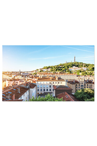 StoryGift Romania Tablou Canvas Catedrala Notre-dame, Lyon, Franta, Bazilica,...