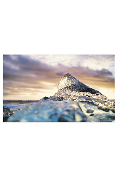 StoryGift Romania Tablou Canvas Bucati De Gheata De Pe Plaja Diamantelor Din ...