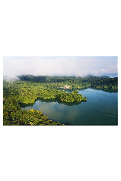StoryGift Romania Tablou Canvas: Peisaj Misterios Cu Vedere De Sus In Panama,...