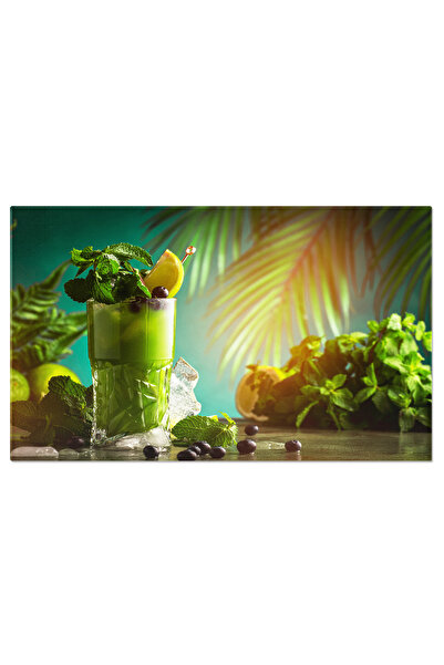 StoryGift Romania Tablou Canvas Reprezentand Un Cocktail Cu Afine - Bautura, Afine, Bar