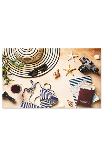 StoryGift Romania Tablou Canvas - Fotografie De Vacante Si Bagaj, Amintiri Di...